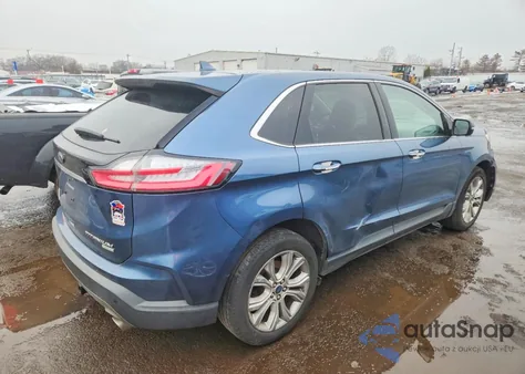 2019 Ford Edge Titanium z USA, uszkodzony, nr VIN 2FMPK4K98KBB72625
